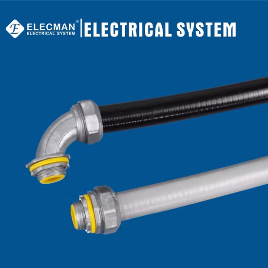 Electrical Liquid Tight Waterproof Gi Flexible/Corrugated Metal Steel Grey Conduit/Tube